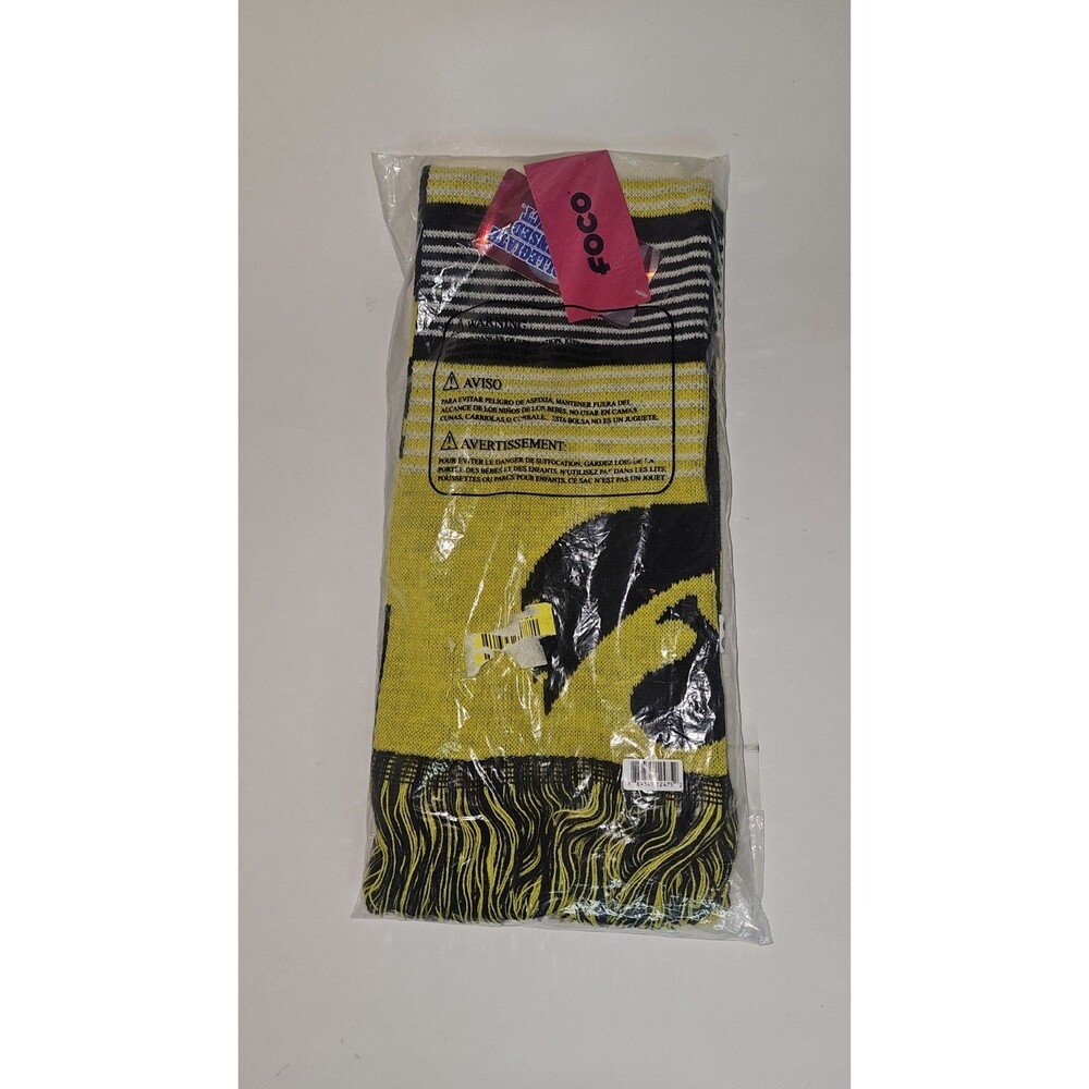 Iowa Hawkeyes FOCO NCAA College Football Reversible Split Logo Scarf City Hawky